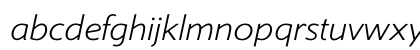 ShinnLightItalic Regular Preview