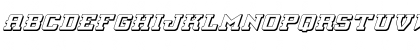 Interceptor 3D Italic Italic Font