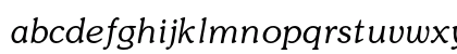 ITC Souvenir Std Light Italic Preview