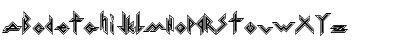 Iron H Metal Regular Font