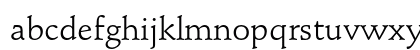 Stempel Schneidler Std Roman Lowercase Preview