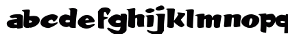 LHF Fat Tony Regular Lowercase Preview