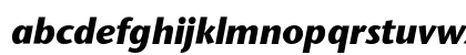 Stone Sans BQ Regular Lowercase Preview