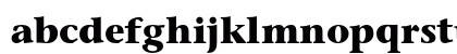 Stone Serif OS ITC Bold Lowercase Preview