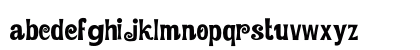 Sun Flower Regular Lowercase Preview