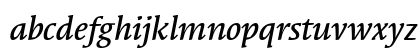 SyndorEF-MediumItalic Regular Preview