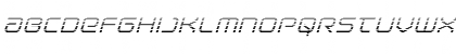 Light Brigade Gradient Italic Italic Font
