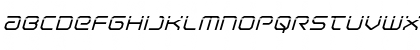 Light Brigade Laser Italic Italic Font