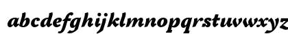 Tactile ITC Std Ultra Italic Lowercase Preview