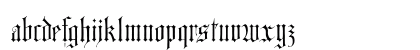 TC BlackCat Regular Lowercase Preview