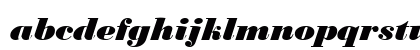 BodoniH Bold Italic Lowercase Preview