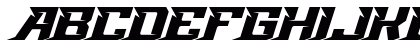 Thrive Sports Demo Italic Lowercase Preview