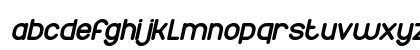 Times New Romance Negreta cursiva Lowercase Preview