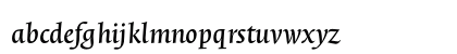 TriniteNo1 MediumItalicTab Lowercase Preview
