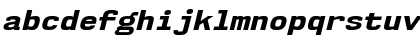 NK57 Monospace Semi-Expanded ExtraBold Italic Font
