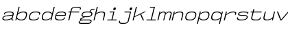 NK57 Monospace Semi-Expanded Light Italic Font