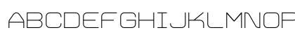 Trivial ExtraLight Lowercase Preview