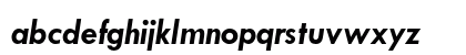 Tw Cen MT Std Bold Italic Lowercase Preview
