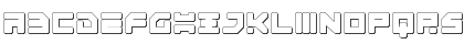 Omega-3 3D Regular Font