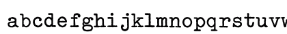Typewriter ExtraBold Preview
