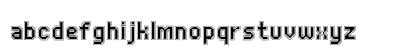 UNDA Outline Lowercase Preview