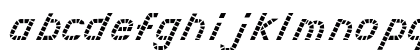 UnionSquare RightSlant Lowercase Preview