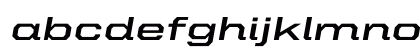 United Italic Ext Bold Lowercase Preview