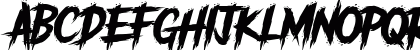 Unthinkers DEMO Regular Lowercase Preview