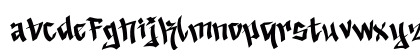 Urban Christmas Demo Regular Lowercase Preview
