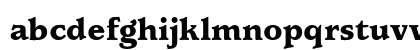 ITC Usherwood Std Black Lowercase Preview