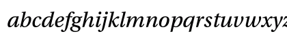 Utopia Std Caption Italic Preview