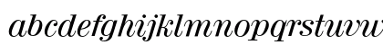 Valencia-MediumIta Regular Lowercase Preview