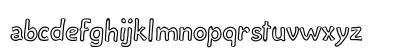VampirOutline Regular Lowercase Preview