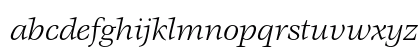 ITC Veljovic Book Italic Preview