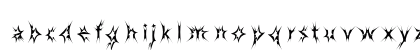VeryUgly Regular Lowercase Preview