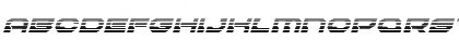 Pulsar Class Solid Gradient Italic Italic Font
