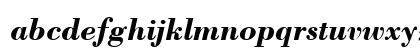 Bodoni Bold Italic Lowercase Preview