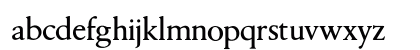 VosgesDemiBold Regular Lowercase Preview