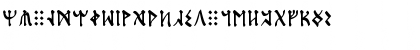 Qvasi Runes Regular Font