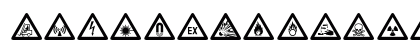 Linotype Warning Pi Regular Lowercase Preview