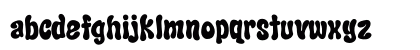 Wetnessday DEMO Lowercase Preview