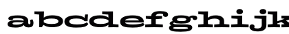 Zapata Regular Lowercase Preview