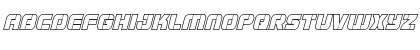 Super Submarine Outline Italic Outline Italic Font