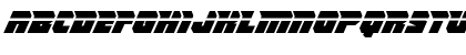 Thunder Titan Laser Regular Font