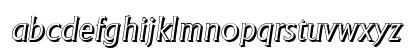AdelonShadow-Light Italic Preview