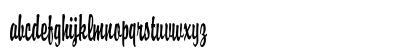 Brisk Thin Normal Lowercase Preview