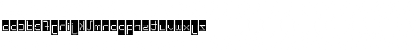 WLM Pixel Party Black Rev Regular Font