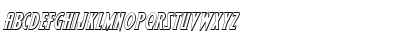 Wolf's Bane II 3D Italic Italic Font