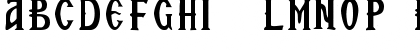 Zamolxis VII Regular Font