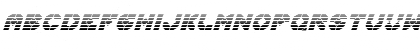 Zoom Runner Gradient Italic Italic Font